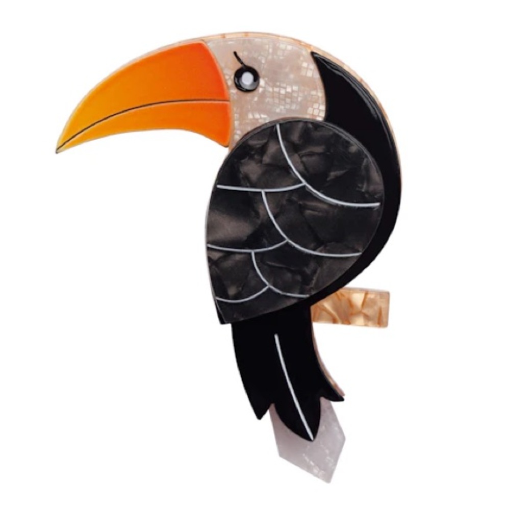 **Rare** Terence Toucan Brooch from Erstwilder